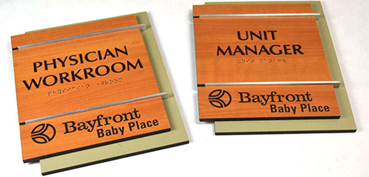 Custom Interior ADA & Wayfinding